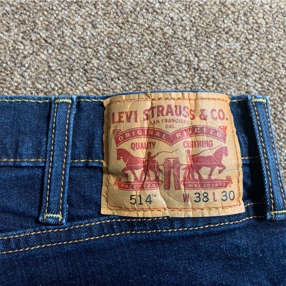 Levi’s 514 men jeans - dark blue - Picture 4 of 4